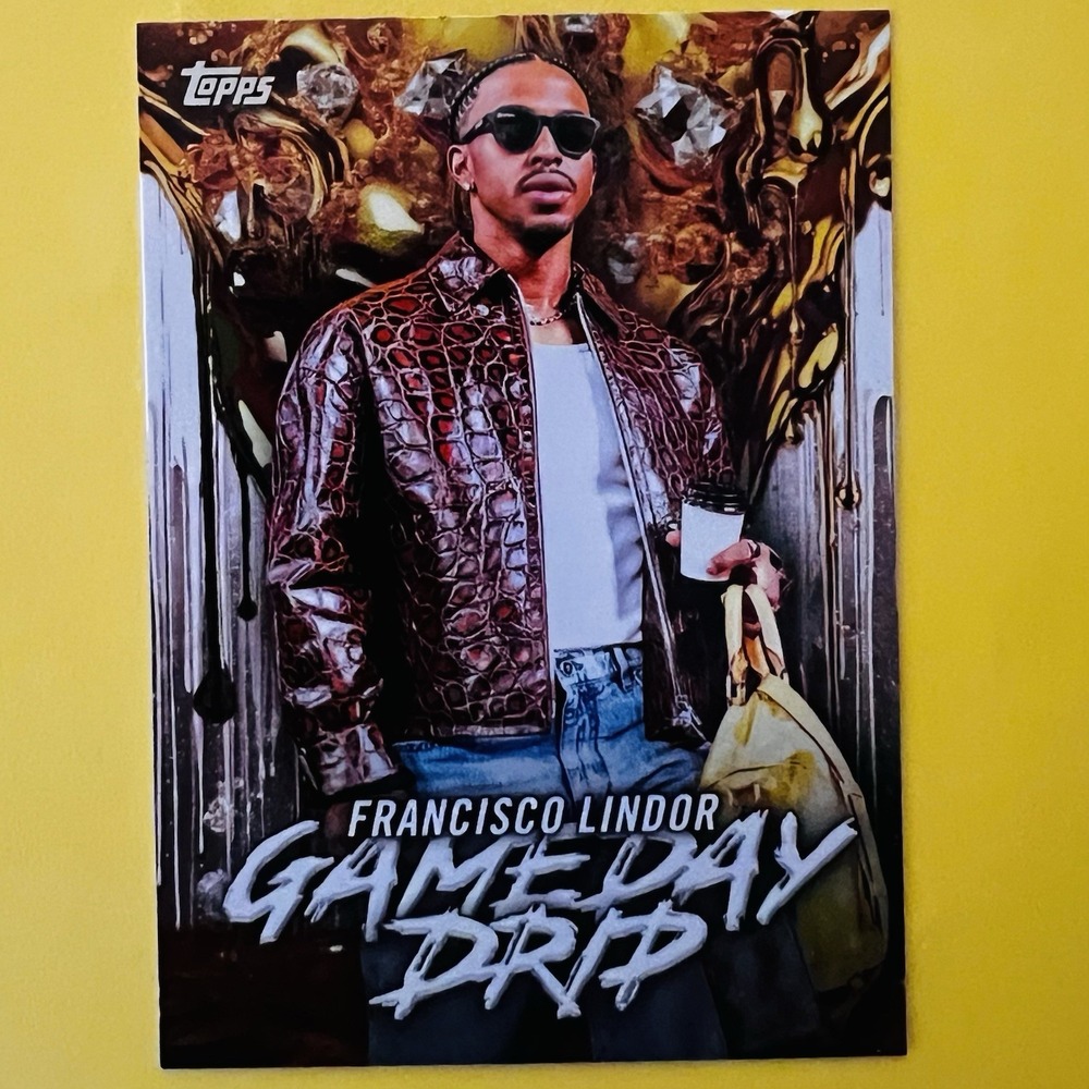 2026 Topps Series 1‎ Celebration Francisco Lindor Gameday Drip GD-10 Mets